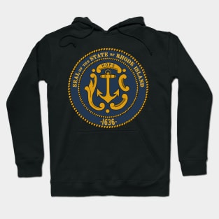 Rhode Island Coat of Arms Hoodie